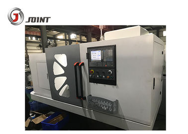 11kw Spindle Motor Flat Bed CNC Lathe Machine Steel Headstock Gears Included